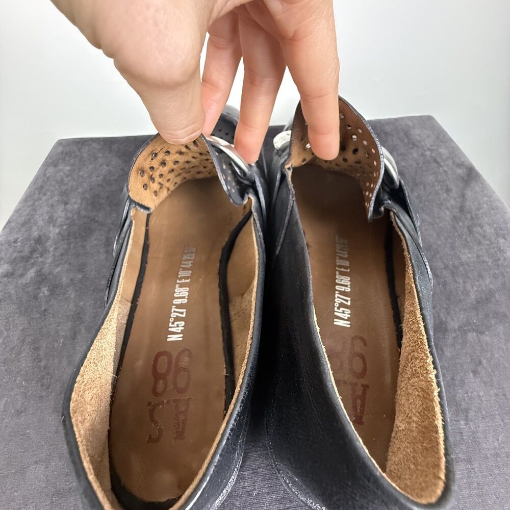 AS 98 Italian Leather Chain Loafers EU 41 - Picture 10 of 14